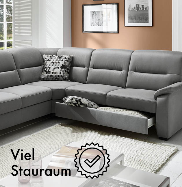 Sofa mit Stauraum